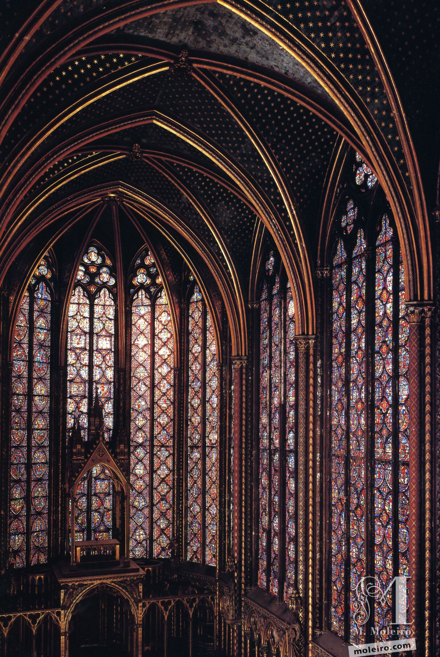 ParÃ­s. Sainte-Chapelle, interior